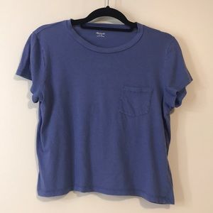 Madewell cropped pocket T-shirt